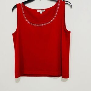 St.John Red Vest
